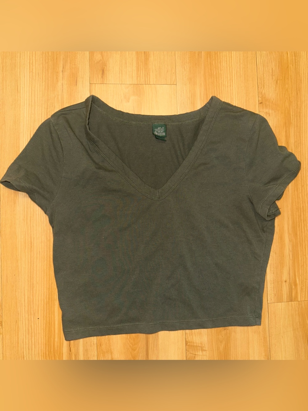 V-Neck Crop Top
